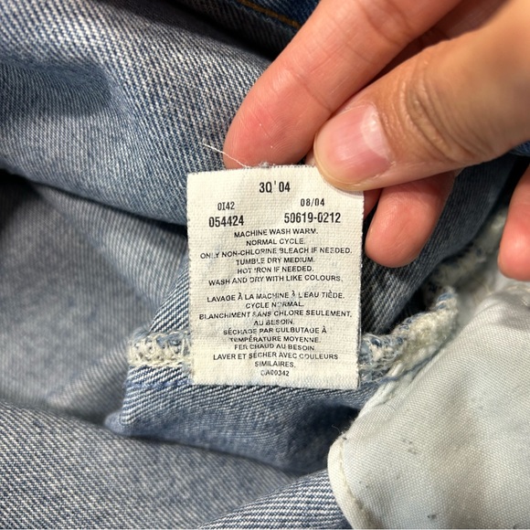 Vintage LEVI’S 506 Orange Tab Jeans 50619-0212 Mens Size 38 x 32 - Picture 5 of 11